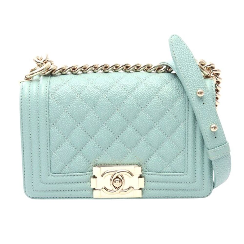 Chanel Boy Small Shoulder Bag Blue